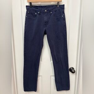 Dark Wash Straight Taper Jeans | Levi’s 502 W31 L32